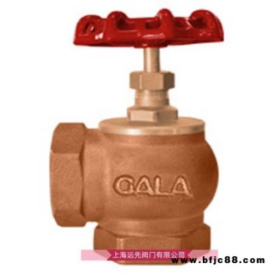 GALA蓋雷角閥6400青銅絲口角式截止閥