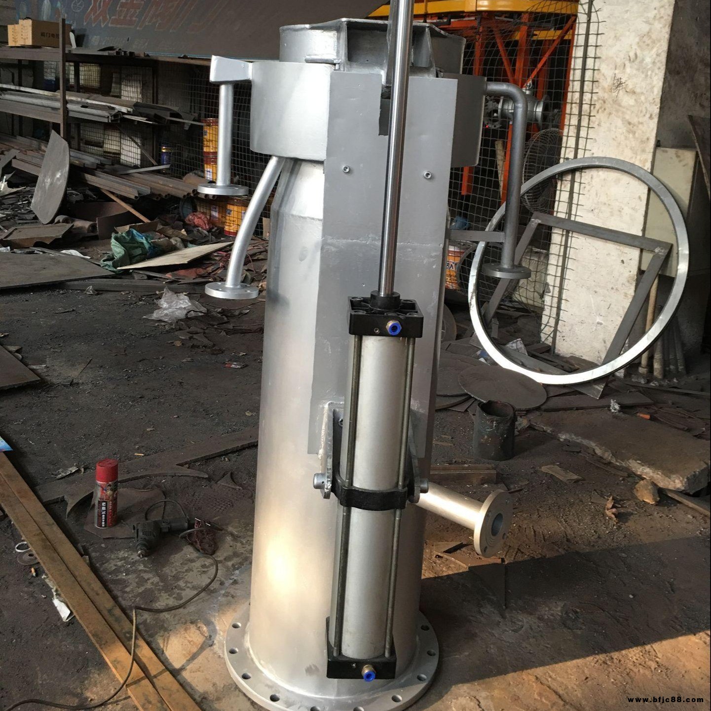 FS46HL-1.5  氣動(dòng)水封爐頂放散閥DN300mm  高爐休風(fēng)排氣閥  廠家定制