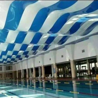 六安軟膜天花 合肥洗浴吊頂防潮防水吊頂 波浪吊頂安裝