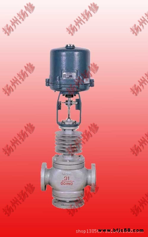 ZDLN-40C  DN150揚修直行程電動雙座調節閥