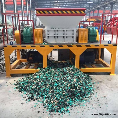 重型金屬鐵絲撕碎機(jī) 塑鋼板撕碎機(jī) 剪切式卷閘門破碎機(jī)