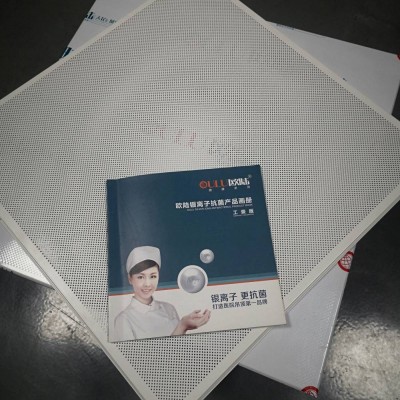 鋁天花 抗菌防火600*600集成吊頂鋁扣板系列
