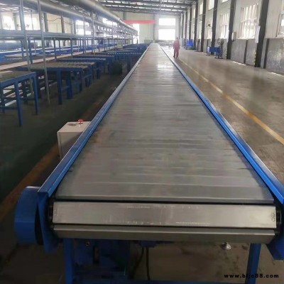 兄弟機(jī)械 龍骨鏈輸送線(xiàn) 節(jié)距38.1 鏈板輸送機(jī)  定制