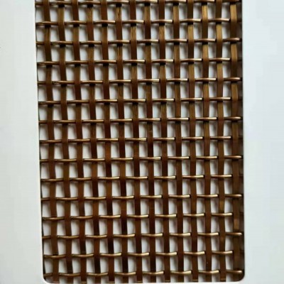金屬隔斷裝飾網 金屬垂簾裝飾網 方格金屬編織網 屏風隔斷不銹鋼網格