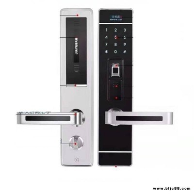加厚不銹鋼材質的指紋密碼鎖 防盜門用智能電子鎖刷卡片鑰匙備用