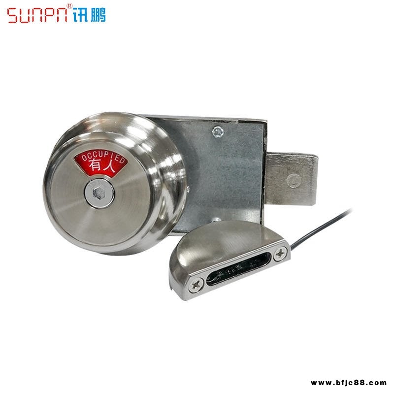 SUNPN訊鵬，智能廁所，廁位有人無人門鎖，有人無人感應器，蹲位狀態傳感器，有人無人鎖，有人無人衛生間鎖