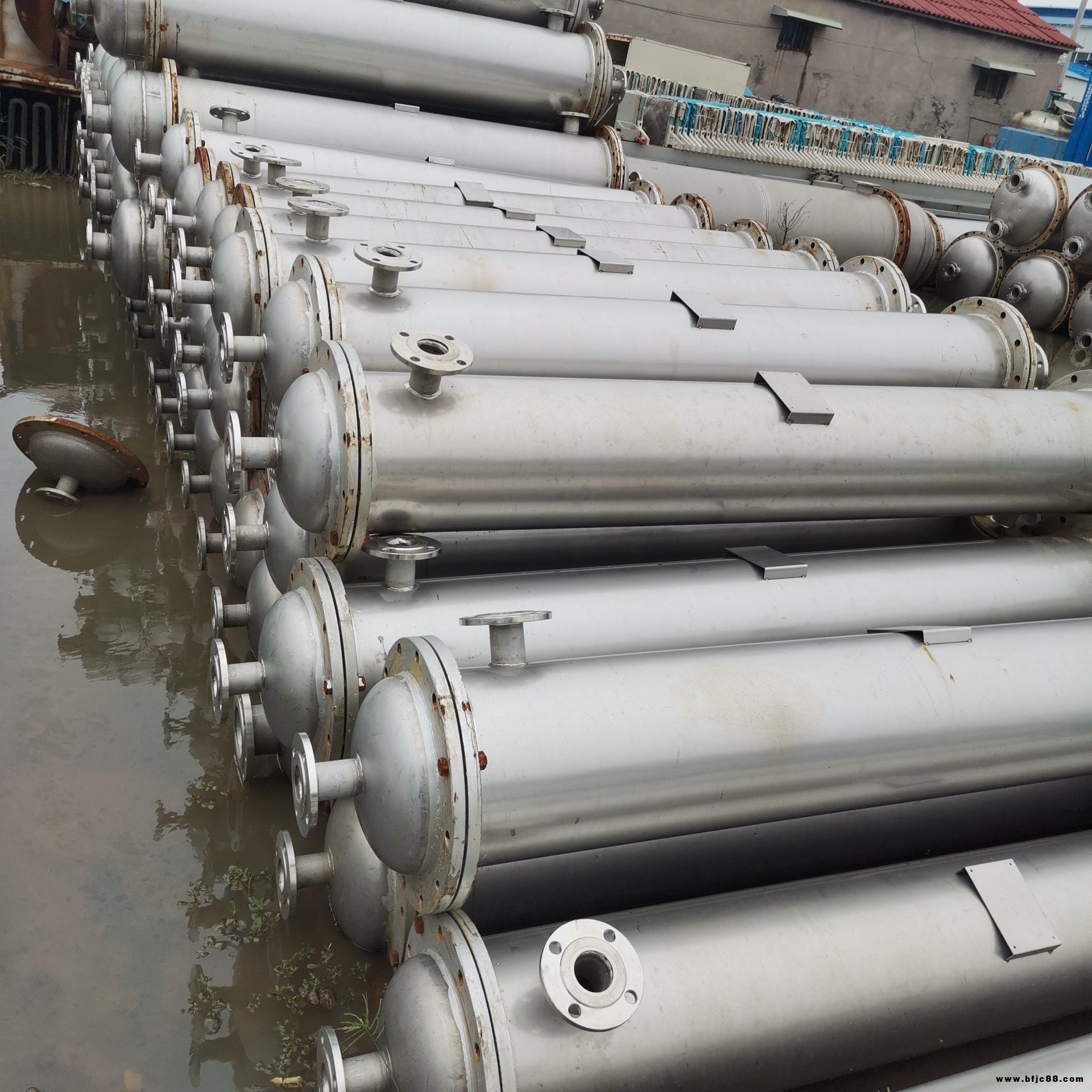 二手列管冷凝器不銹鋼列管式換熱器 冷凝器廠家海博設備多規格在線銷售