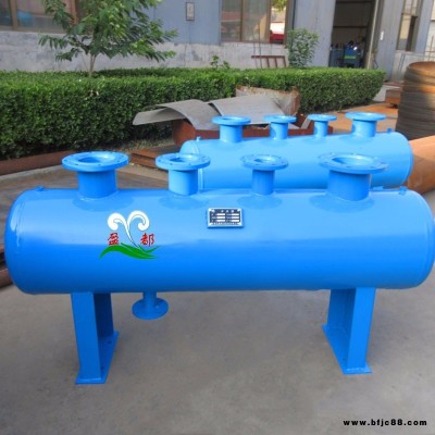 碳鋼分氣缸YDFJ-600 空調(diào)地源熱泵分水器 供水機(jī)房設(shè)備