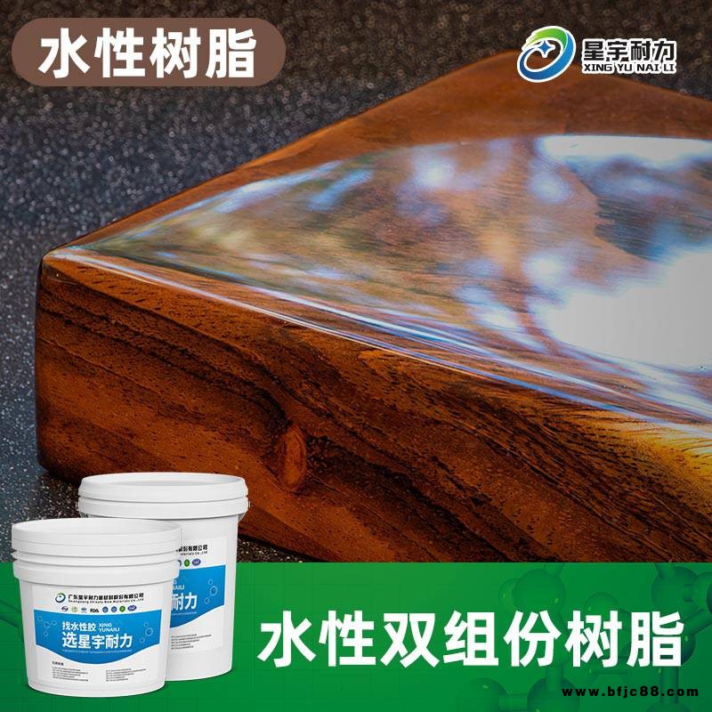 水性雙組份樹脂原材料 水性木器漆中封閉底漆和修色光油 星宇耐力