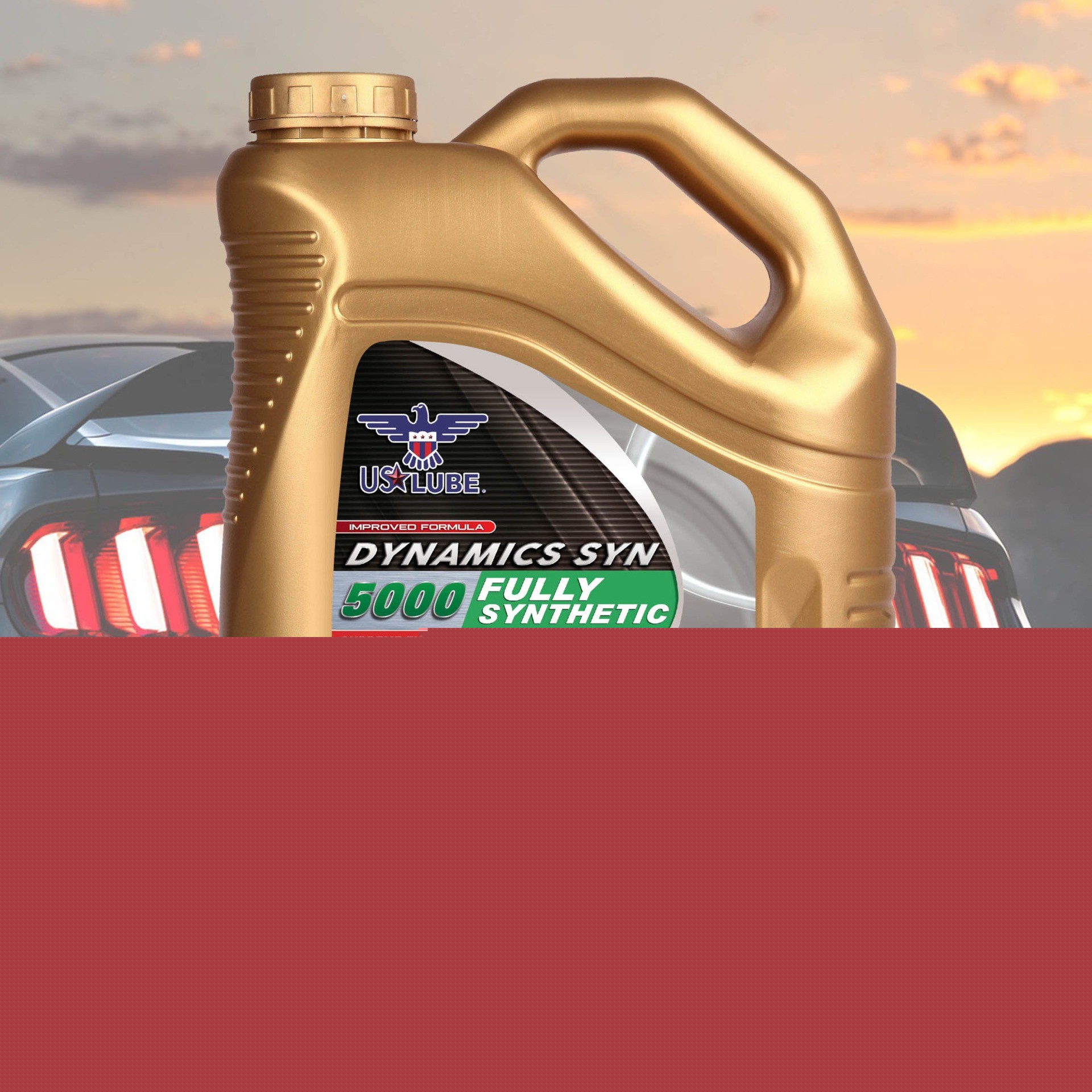 油之陸潤滑油USLUBE 星5000全合成柴汽通用乘用車機油SAE 5W30 ACEA C3