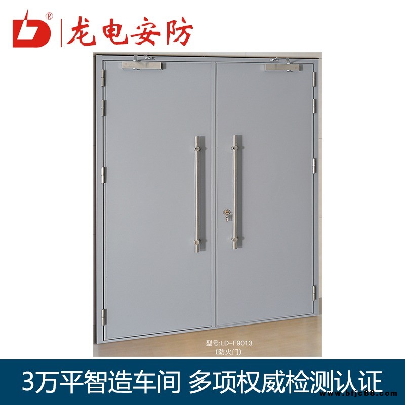 龍電安防 防火門生產廠家 深圳防火玻璃門價格 鋼制防火隔音門批發(fā)