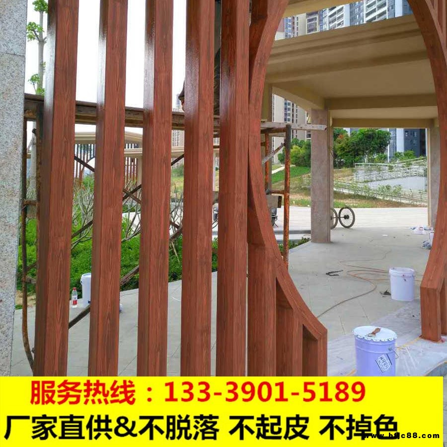 油漆拉木紋 室內外通用水性木紋漆價格 圓柱刮木紋