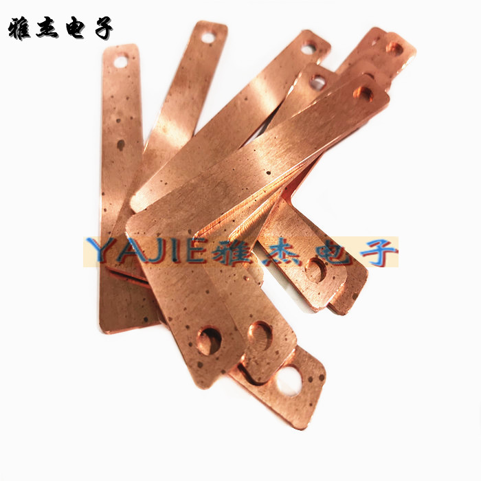 噴塑銅排 高導電紫銅排 電力設備導電連接件銅排電鍍折彎沖孔加工示例圖12