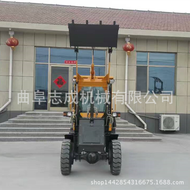 廠家直銷四驅(qū)單缸小型裝載機全新ZL910輪式裝載機液壓工程小鏟車示例圖4
