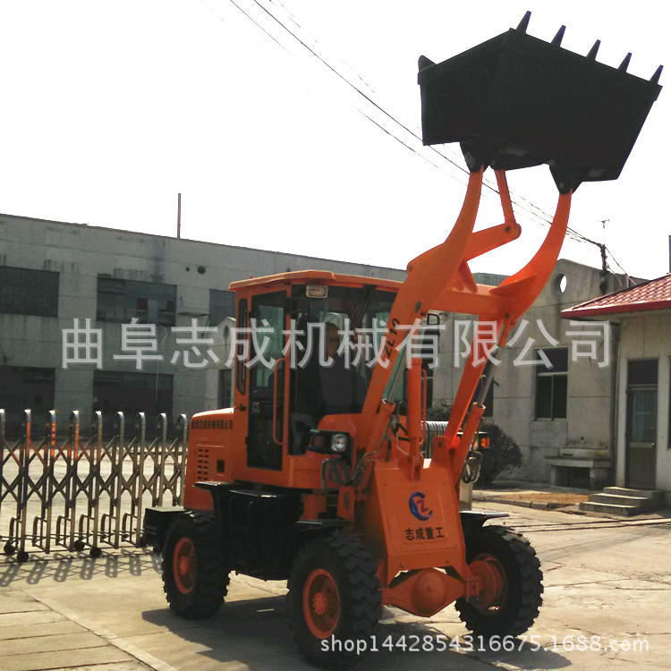 家用小型單缸裝載機 四輪驅動工程鏟車 ZL910輪式裝載機價格示例圖6