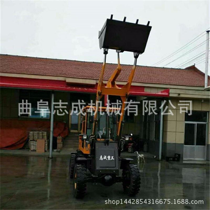 熱銷 建筑工程裝載機 全新液壓四驅小鏟車 單缸農用鏟車價格示例圖2