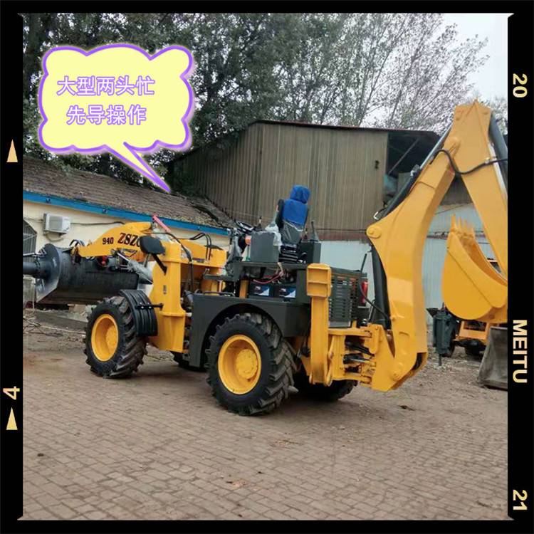 葫蘆島挖掘裝載機(jī)農(nóng)用帶勾機(jī)鏟車水利工程專用