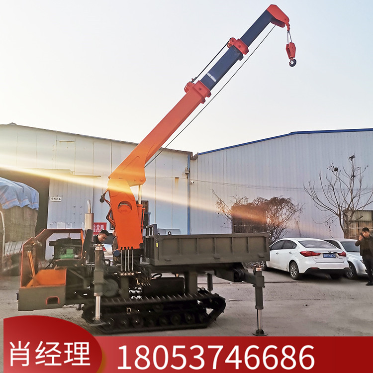 履帶隨車吊 3噸履帶式底盤隨車吊 農(nóng)用柴油履帶隨車吊  全地形四不像履帶隨車吊示例圖13