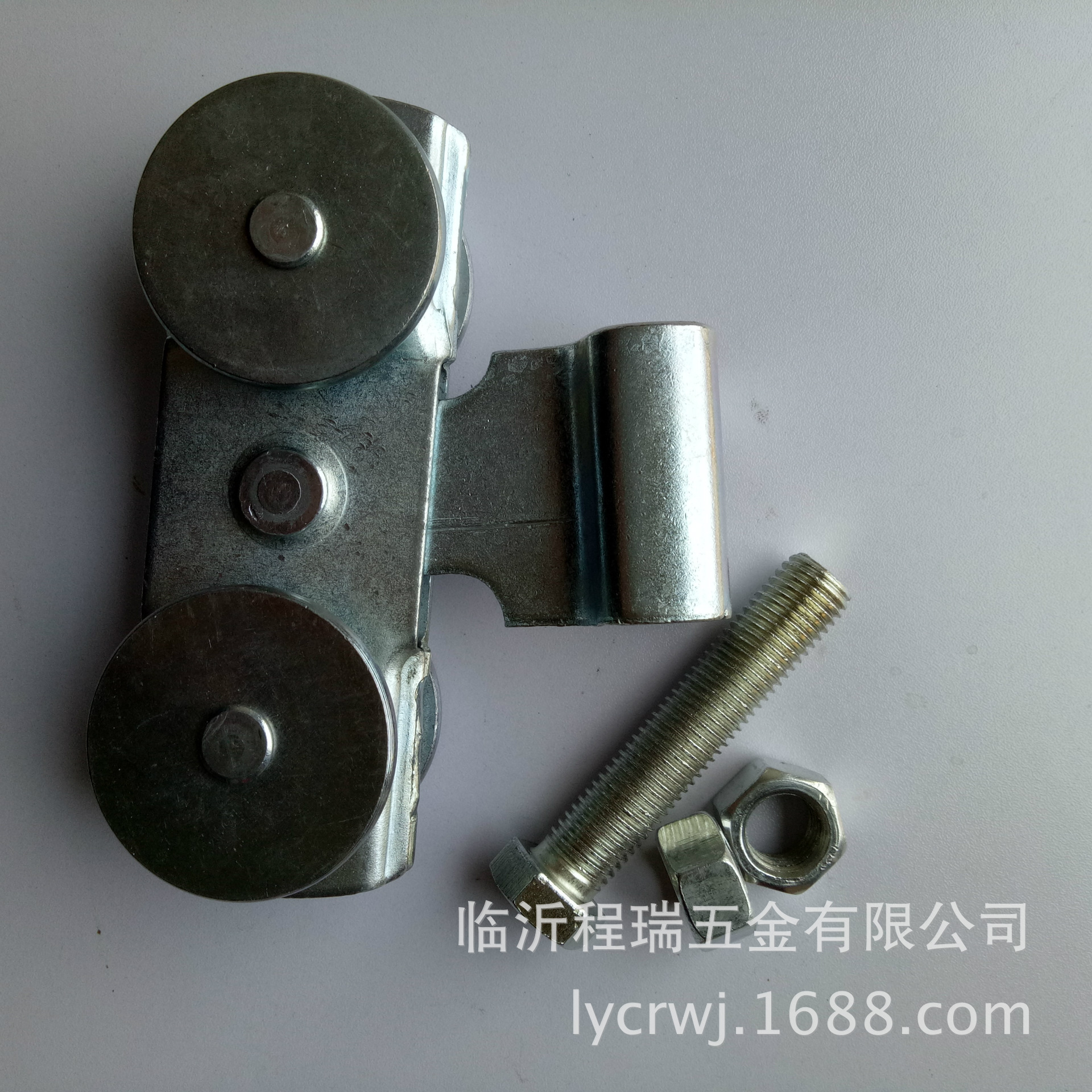 專業(yè)生產(chǎn) 450掛鉤吊輪 折疊門木移門推拉門靜音五金吊軌吊輪示例圖2