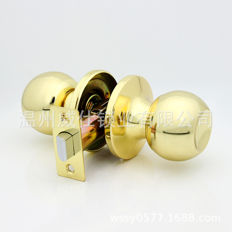 廠家直銷 607PB 三桿球形鎖 房門 浴室 通用鎖 優質廠家 五金鎖具示例圖9