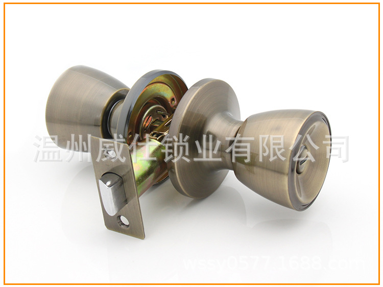 廠家直銷 608AB 三桿球形鎖 房門 浴室 通用鎖 優(yōu)質(zhì)廠家 五金鎖具示例圖3