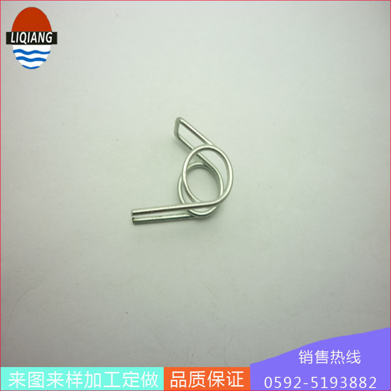 廠家加工各種規格雙扭彈簧 不銹鋼扭力彈簧定做 五金彈簧規格示例圖10