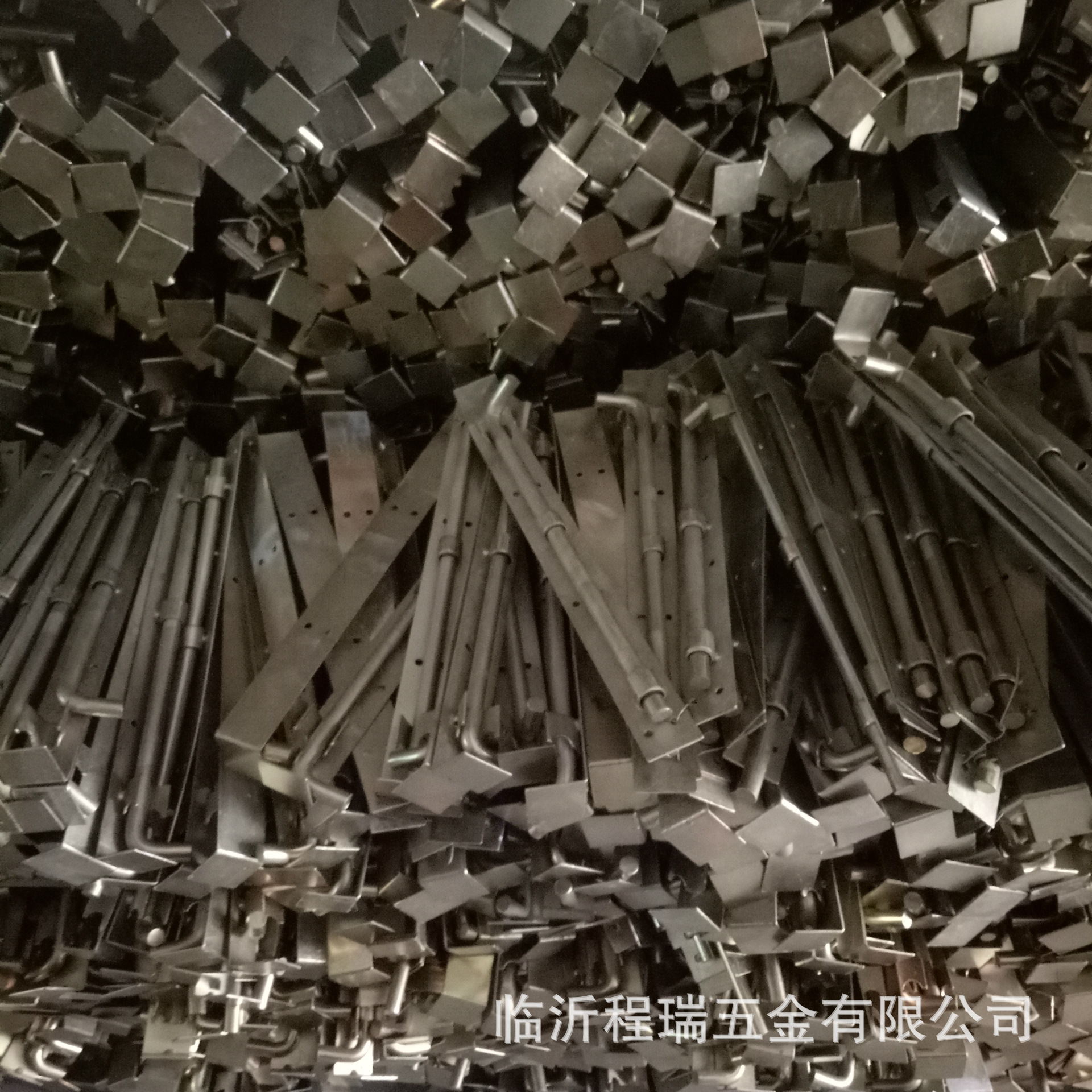 加重加厚鍍鋅鐵門門栓插銷 牢固庭院仿古門栓 廠家直銷示例圖5