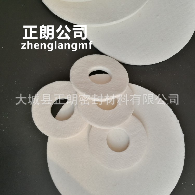 廠家磨具齊全 定制各種規(guī)格陶瓷纖維墊片硅酸鋁纖維高溫隔熱墊示例圖4