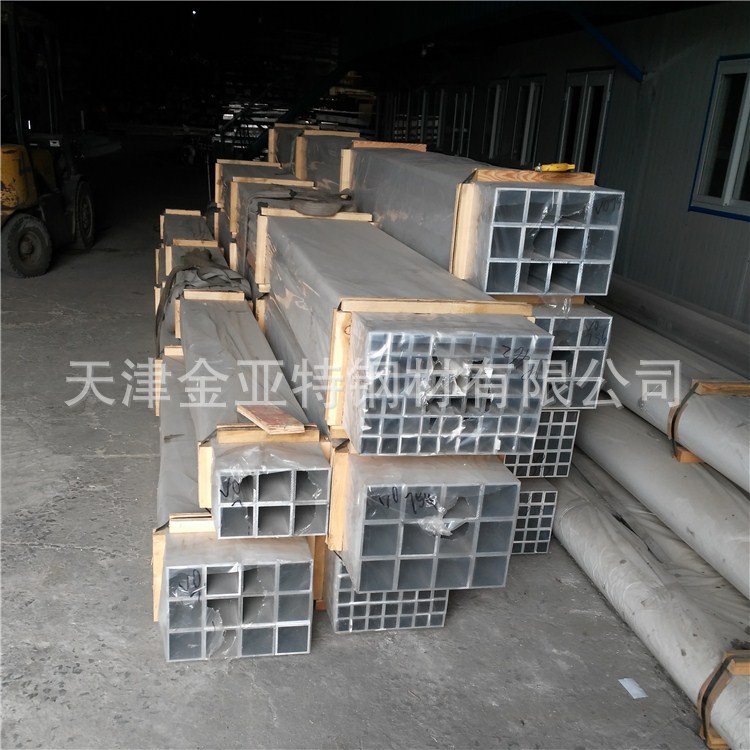 鋁管20*20*4 40*40*6 60*60*8 100*100*10 免費磨具鋁方管示例圖2
