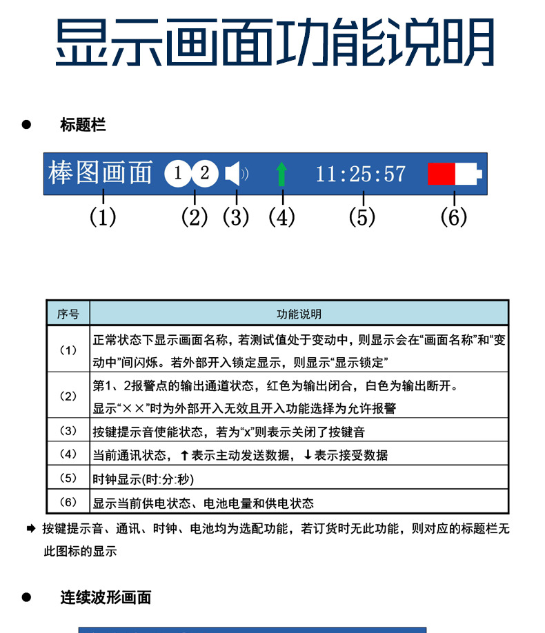 持式推拉力高速采集稱重測力計儀表便攜式彩屏高精度曲線記錄儀示例圖11