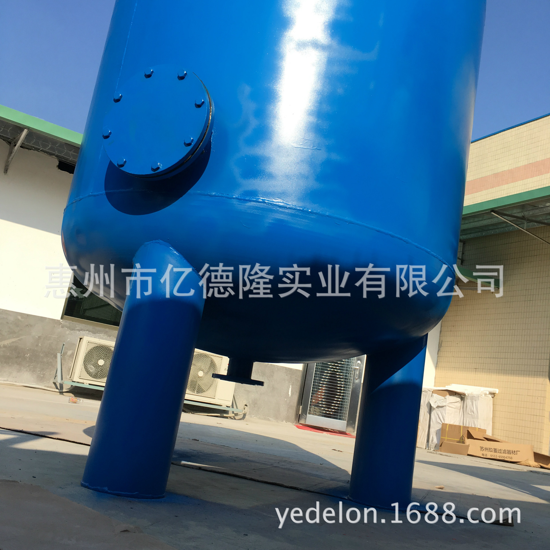 長沙石英砂過濾器 株洲污水過濾器 長寧河水過濾器 帶手動球閥示例圖23