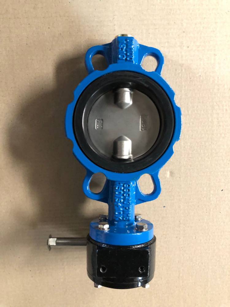 WD7A1X-10/16Q中線對夾手柄蝶閥 手柄蝶閥PVC圖片