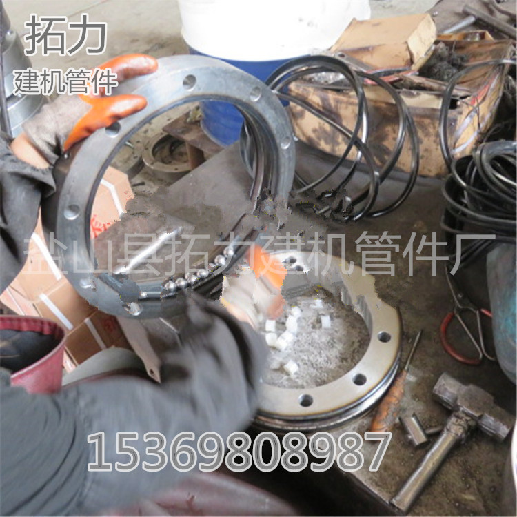廠家現(xiàn)貨手動(dòng)電動(dòng)布料機(jī)軸承二次回轉(zhuǎn)支承截止閥砼泵配件轉(zhuǎn)盤(pán)軸承示例圖4