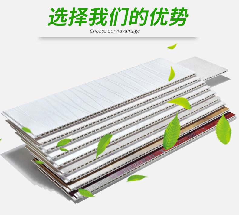 廠家直銷竹木纖維集成墻板電視背景墻面快裝墻板400V縫護墻板示例圖3