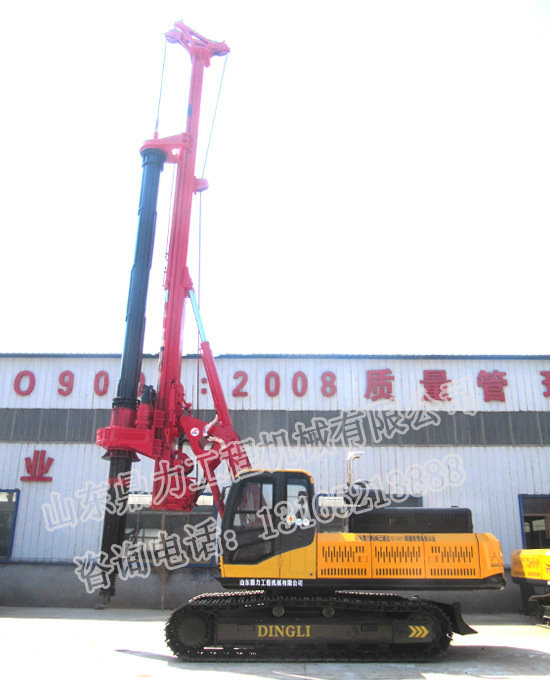 陜西DS-30旋挖鉆機_ 旋挖機_小型旋挖鉆機_打樁機--山東鼎力示例圖4