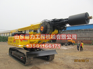 渝水區旋挖鉆機 小型旋挖鉆機 旋挖機鼎力廠家直銷示例圖4