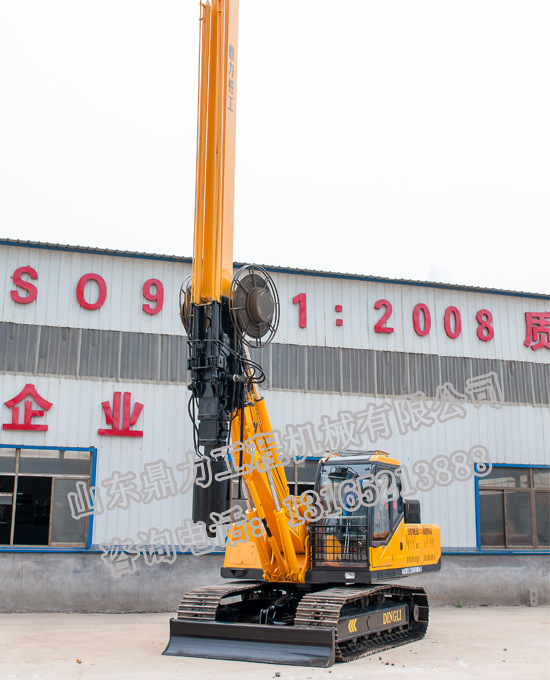 湖北DF-30旋挖鉆機_ 旋挖機_小型旋挖鉆機_打樁機--山東鼎力示例圖3