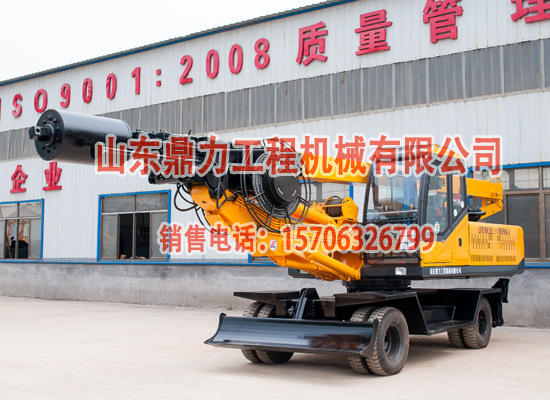 新余市旋挖鉆機(jī) 小型旋挖鉆機(jī) 旋挖機(jī)鼎力廠家直銷示例圖3
