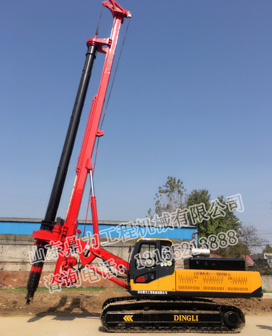 貴州DS-40旋挖鉆機_ 旋挖機_小型旋挖鉆機_打樁機--山東鼎力示例圖3
