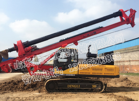 山西DS-20旋挖鉆機(jī)_ 旋挖機(jī)_小型旋挖鉆機(jī)_打樁機(jī)--山東鼎力示例圖2