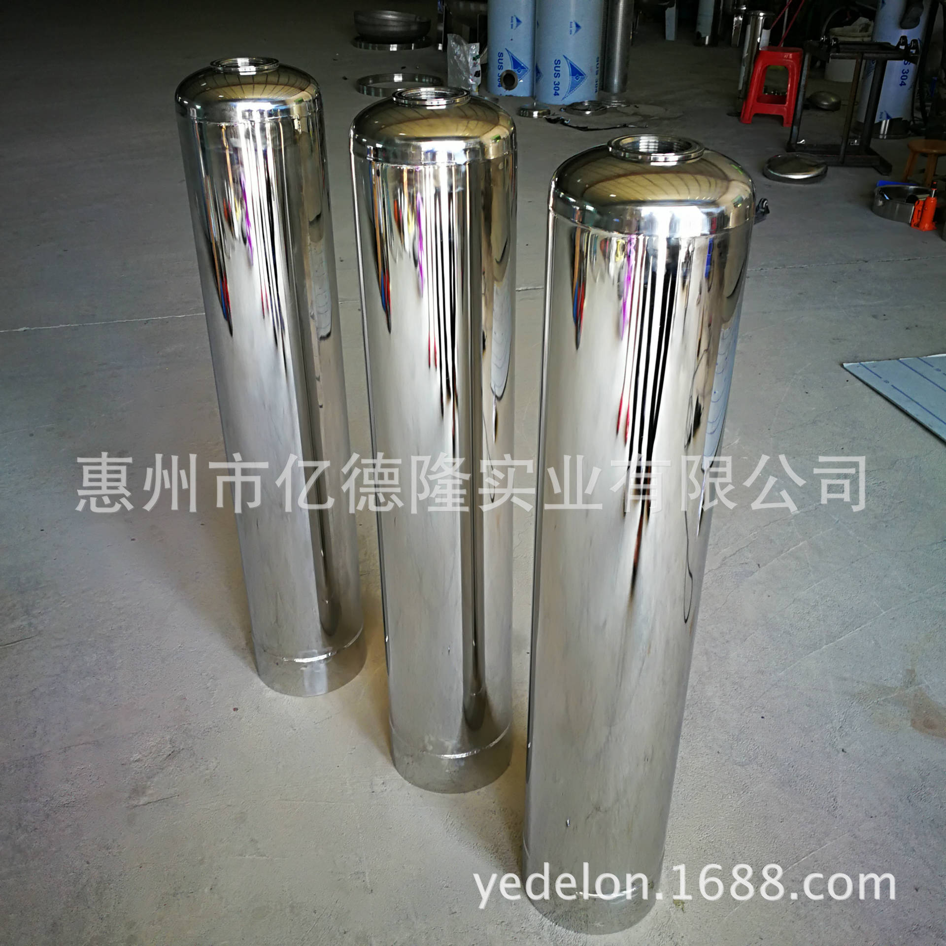 304不銹鋼仿玻璃鋼罐 石英砂活性炭樹脂頂開口介子過濾器示例圖9