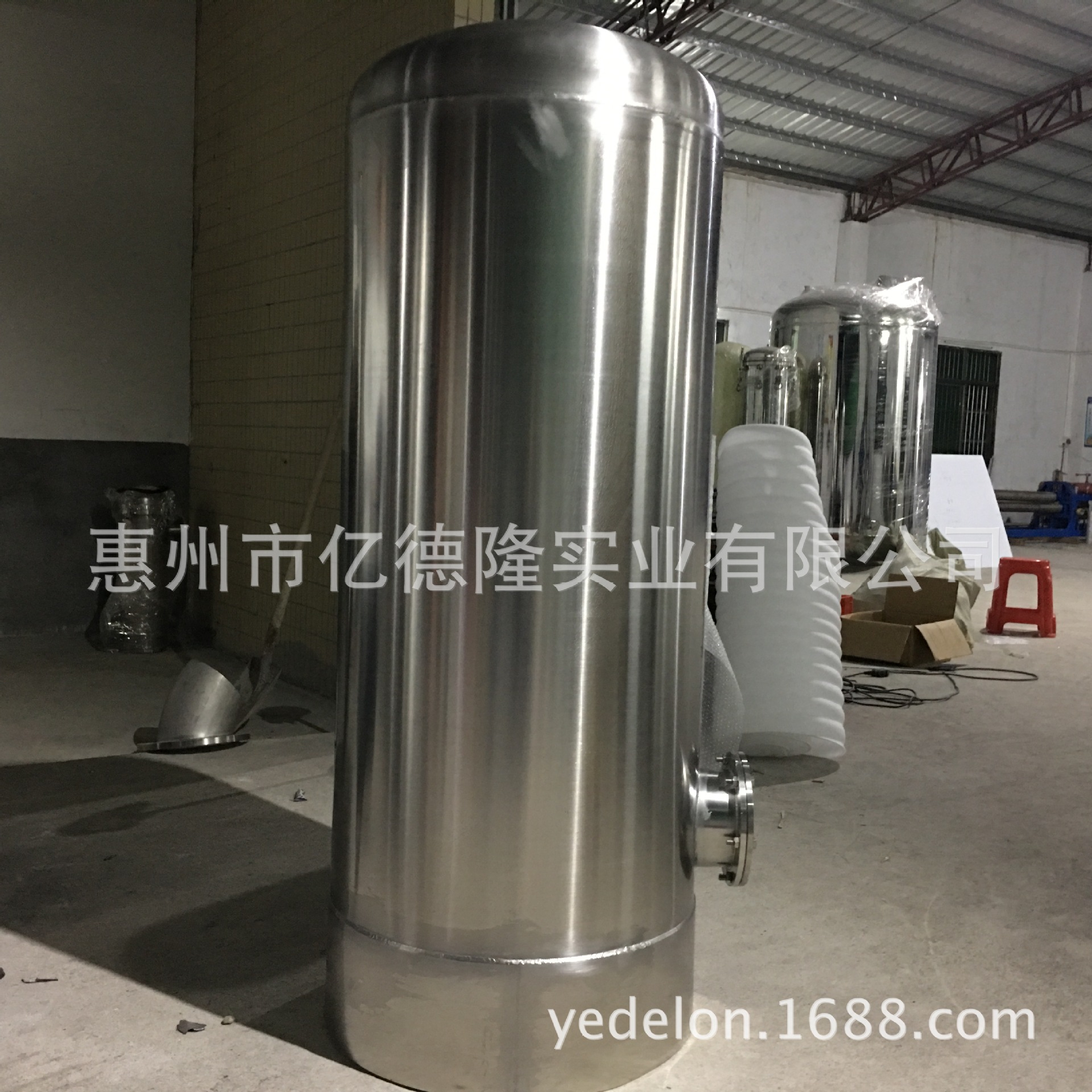 304不銹鋼仿玻璃鋼罐 石英砂活性炭樹脂頂開口介子過濾器示例圖11