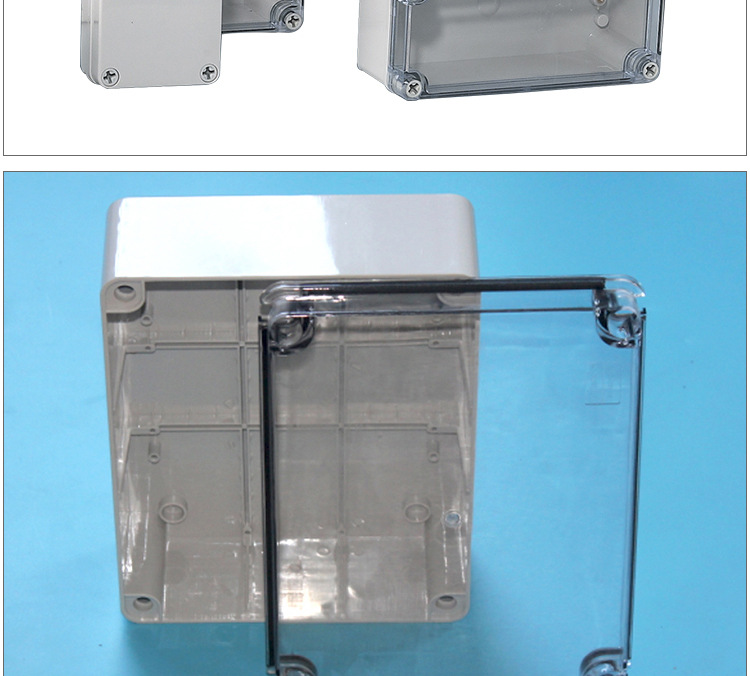 螺栓型防水型電箱 防水型電箱ABS PC工程塑料透明箱示例圖13