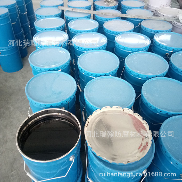 生產環氧煤瀝青漆 直埋管道防腐環氧瀝青漆廠家直銷 防腐油漆示例圖5
