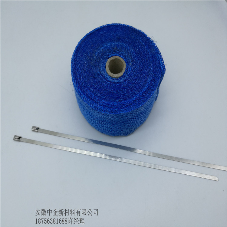 廠家直銷(xiāo)汽車(chē)摩托車(chē)排氣管芭蕉布隔熱帶布玄武巖隔熱布示例圖8