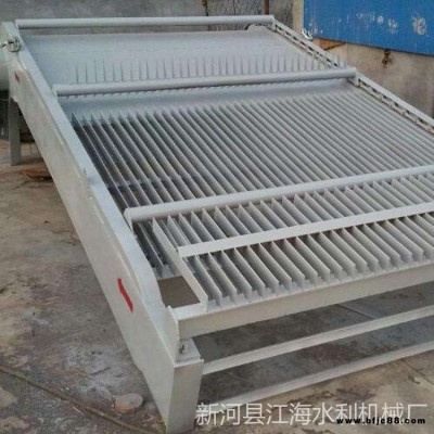 回轉(zhuǎn)式耙齒格柵 江海牌不銹鋼回轉(zhuǎn)式格柵清污機 機械格柵