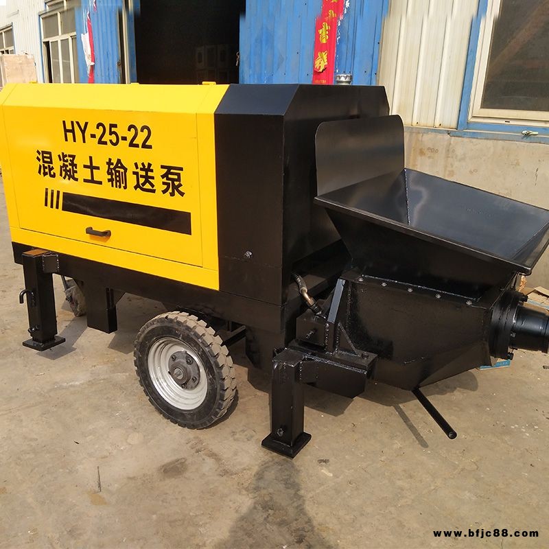 移動注漿泵砂漿泵水泥砂漿注漿泵小型混凝土輸送泵二次構造柱泵