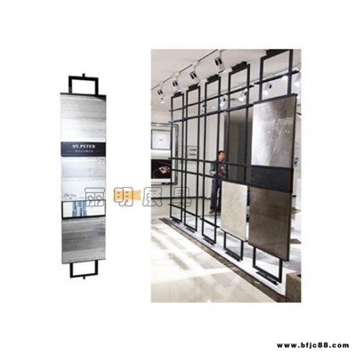 供應(yīng)麗明牌LM9063瓷磚展示架 地磚旋轉(zhuǎn)轉(zhuǎn)頁(yè)框 陶瓷展示架 放800磚架 600 1200磚架廠家直銷