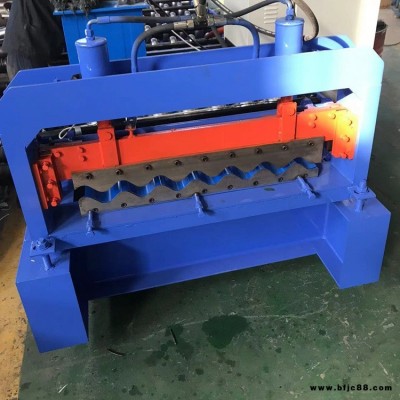屋板墻面板頂瓦成型設備 大圓弧壓瓦成型機 馳騰 780橫掛墻板壓瓦機