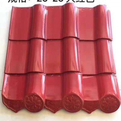 山東強輝西班牙瓦陶土西瓦廠價直銷
